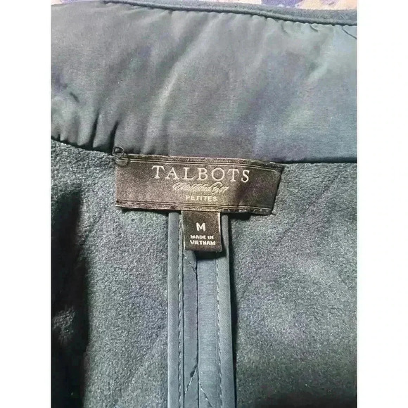 Talbots Petite,‎ Vest, size M, Green - Picture 4 of 8